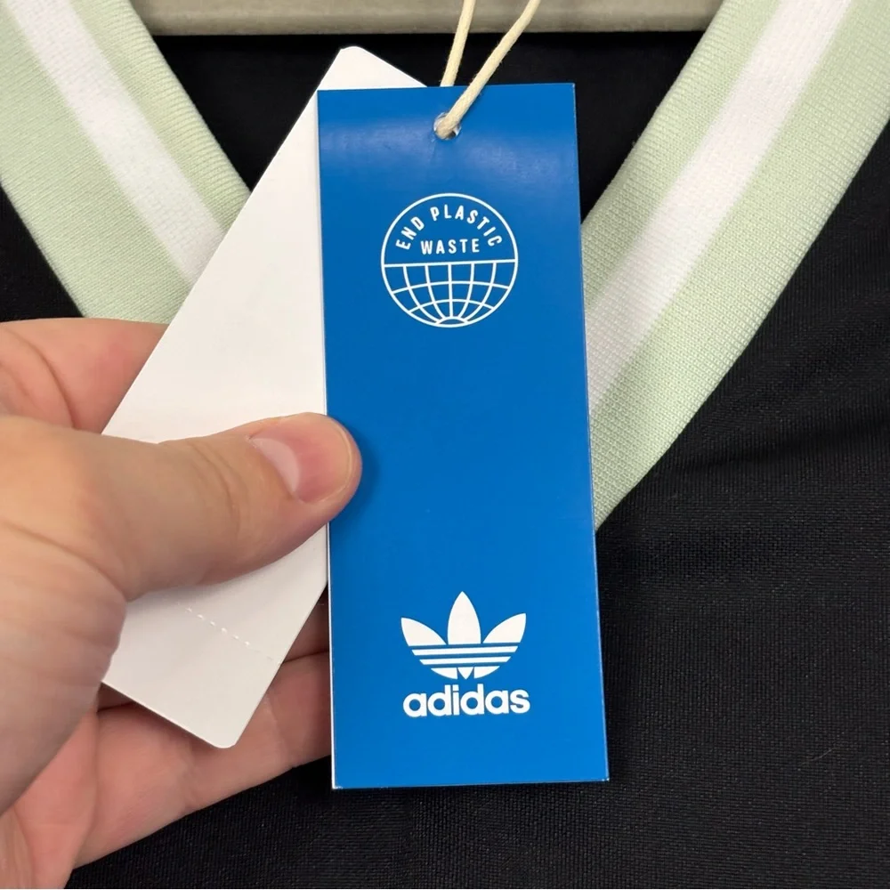Adidas Originals Neutral Court adibreak sleeveless mini dress black small NWT - Picture 8 of 13
